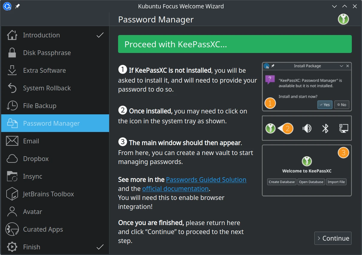 Welcome Wizard Welcome Wizard